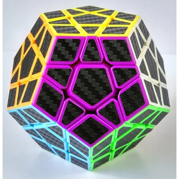 Hlavolam Rubikova kostka Megaminx Magic Cube Carbon