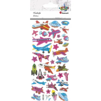 samolepka Samolepky (puffy) Titanum 37 ks