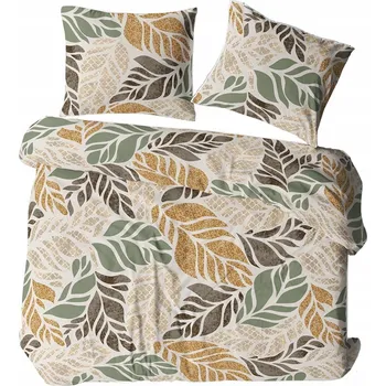 Povlečení SADA POVLEČENÍ POVLEČENÍ BAVLNA 220x200 + 2x POVLEČENÍ NA POLŠTÁŘ 70x80 -