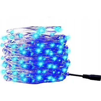 Vánoční dekorace Světelný řetěz Led rigid 500 cm do sítě, modrý