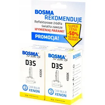 Autožárovka Žárovky Bosma D3S 35 W 2 ks
