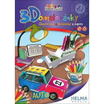 omalovánky 3D omalovánky Auto