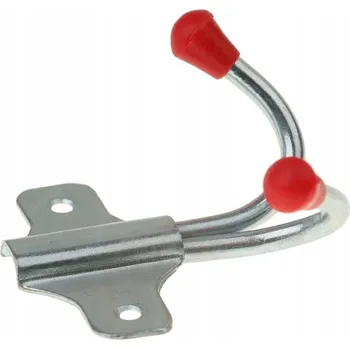 Věšák NÁBYTKOVÝ VĚŠÁK PŘIŠROUBOVACÍ 2 HÁČKY