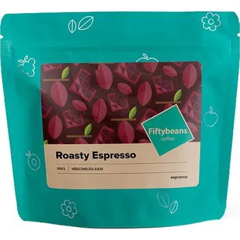 Káva Fiftybeans Roasty espresso zrnková káva
