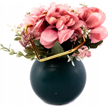 umělá květina Umělý Květ Kulatý Květináč Různé