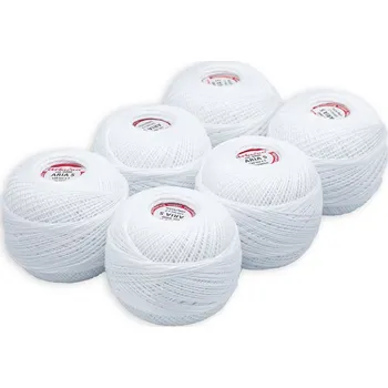 Příze Háčkovací Příze ARIA 5, barva 0400