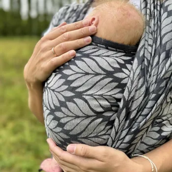 Šátek na nošení dítěte Didymos - Trias Monochrom Lyocell Velikost: 2