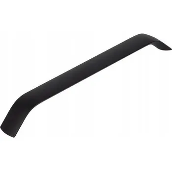 Nábytkové kování Nábytková úchytka kovová U0651 224 mm černá matná