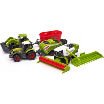 autíčko Malá farma traktor, traktor s přívěsem, balíkovač, rozmetadlo