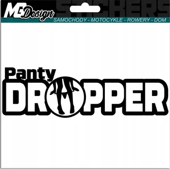 Samolepicí dekorace na vozidlo SAMOLEPKA na auto PANTY DROPPER 6x20