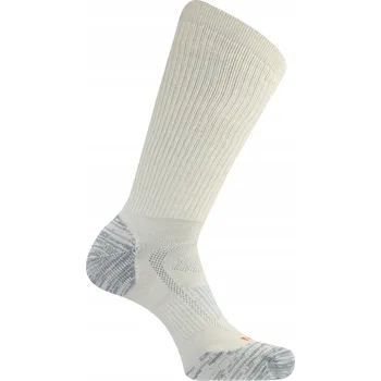 Pánské ponožky Merrell ponožky MEA33529C1B4 LTTAN ZONED HIKING CREW light tan S/M