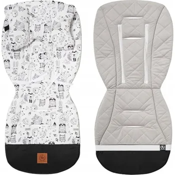 Příslušenství pro přepravu dětí Vložka do kočárku MEMORY skandinávská bílo-černá