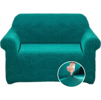 Napínací potah Potah na pohovku zelený