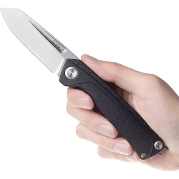 kapesní nůž ANV Z200BB Čepel: Světlá Stonewasch, Rukojeť / pojistka: GNR Černá / Liner Lock, Zubaté ostří: ANO + 349,-Kč