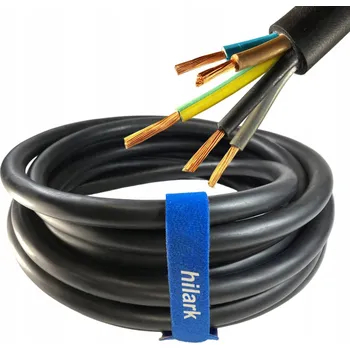 elektrický kabel Gumový kabel Hilark 5pramenný 4 mm2 OnPD 100 m