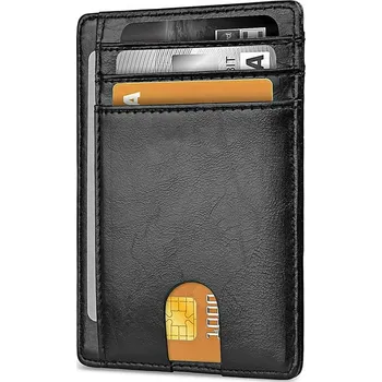 RFID SLIM TENKÁ PENĚŽENKA POUZDRO NA KARTY A DOKLADY 3