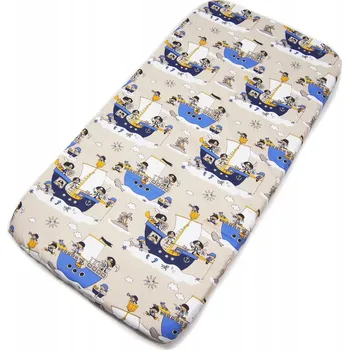 Prostěradlo PROSTĚRADLO 180x80 cm S GUMOU DO POSTÝLKY BAVLNA Kerstin