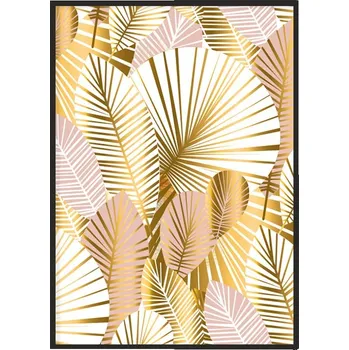 Obraz OBRAZ PLAKÁT V RÁMU 33x43 cm Květiny P1107