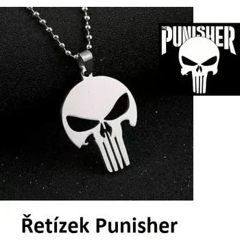 Seriál ocelový řetízek Punisher