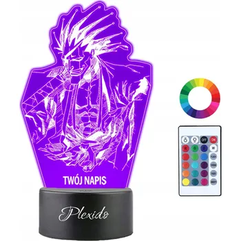 Lampička Noční lampa Plexido vícebarevná