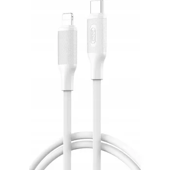 Datový kabel Kabel PHONE LOVE USB typ C - Apple Lightning 2 m bílý