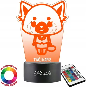 Lampička Plexido vícebarevná Noční lampa
