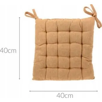 Polštář Polštář Home Styling Collection 40 x 40 x 6 hnědý