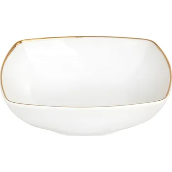 Talíř Hluboký talíř na polévku porcelán MariaPaula Moderna Gold 20 cm