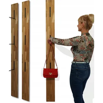 Věšák Šatní ramínko dřevěný FLEXISTYLE dub přírodní