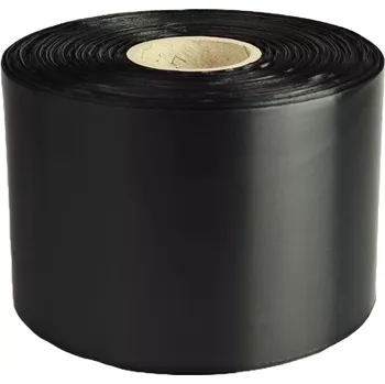 Stuha Textilní stuha 89mm x 100m, černá, satén