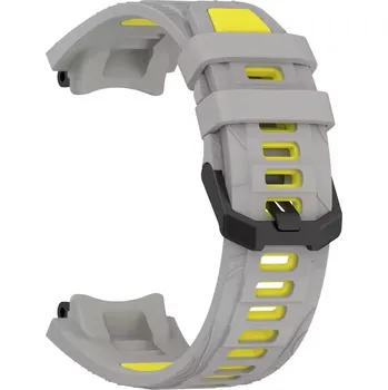 Příslušenství k chytrým hodinkám Silikonový Pásek Na Amazfit T-Rex 3 Dvoubarevný Možnosti: Šedá