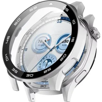 Příslušenství k chytrým hodinkám Kryt Na Huawei Watch Gt5 46Mm S Ochranou Displeje Barva: Stříbrná