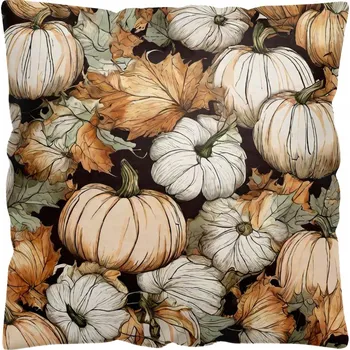 Polštář DEKORAČNÍ POVLEČENÍ NA POLŠTÁŘ 40x40 ANTYALERGICKÉ PODZIMNÍ BARVY