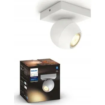 Bodové svítidlo Malý bílý reflektor Buckram Philips HUE WHITE AMBIANCE + LED GU10