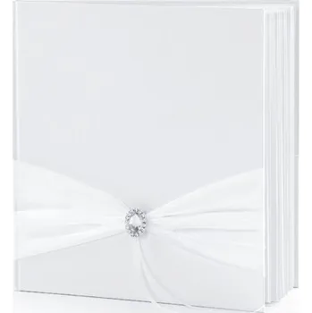 Svatební dekorace Kniha hostů 20,5 x 20,5 cm KWAP24 SVATBA SVATEBNÍ HOSTINA