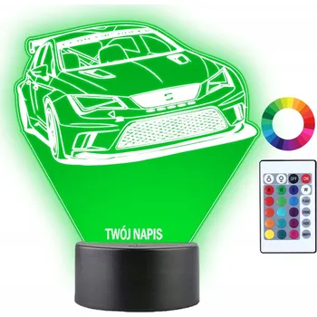 Lampička Noční lampa Plexido vícebarevná