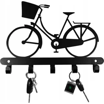 Věšák Šatní ramínko Yagi na kolo, černý