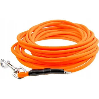 Vodítko pro psa Treningové vodítko / otok BioThane 4WILD 8 mm 10 m - oranžová