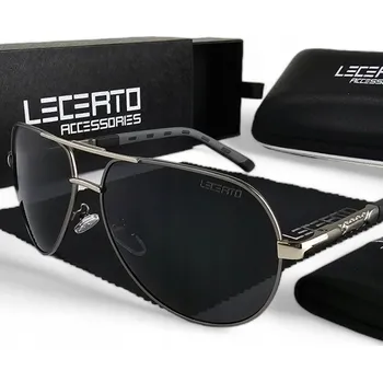 Sluneční brýle Lecerto sluneční brýle pilotky - unisex