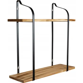 police Dřevěná police domax home 50 x 15,6 cm borovice