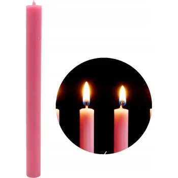 Svíčka Bezdýmné svíčky pro dekoraci, vysoká svíčka na večeři