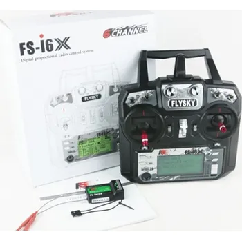 RC vybavení FlySky Vysílač FS-i6X 10CH + přijímač FS-iA10B