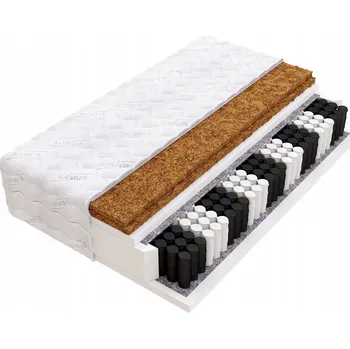 Matrace Matrace s taštičkovými pružinami ŚpijZdrowo 200 x 200 x 22 cm H3 , H5