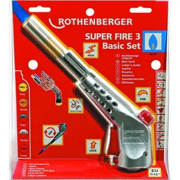 Stavební hořák Rothenberger Super Fire 3 Basic Set