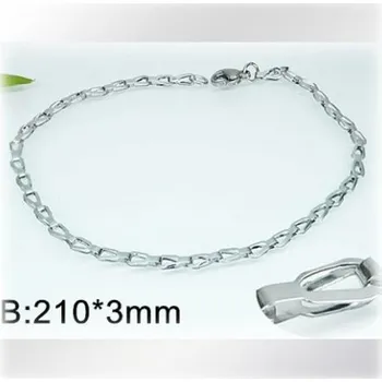 Řetízek Ocelový náramek - 210x3mm