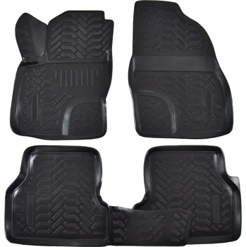 autokoberec Gumové autokoberce J&J Automotive, 4 ks