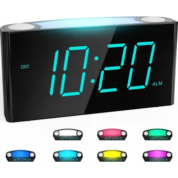 Budík LED Digitální Budík Hodiny do Ložnice