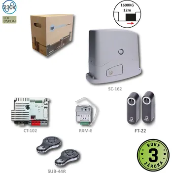 Pohon brány Key Automation S.r.l. TURBOKIT160 pre posuvné brány do 1600kg