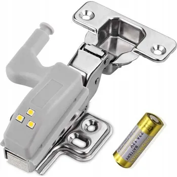 Příslušenství pro LED osvětlení LED světlo 3 LED 0,5W CW na pant skříně, šatny, dveří