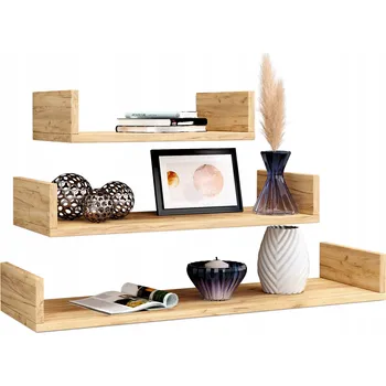 police Police MDF deska AJKmeble 80 x 25 cm dub craft